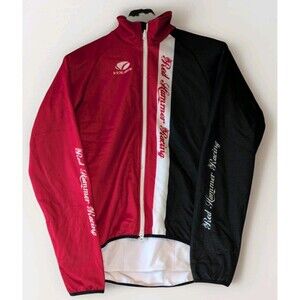 Voler Bicycle Jacket Black & Red Men's Sz Large Red Lammer Racing